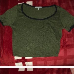 Olive green Top